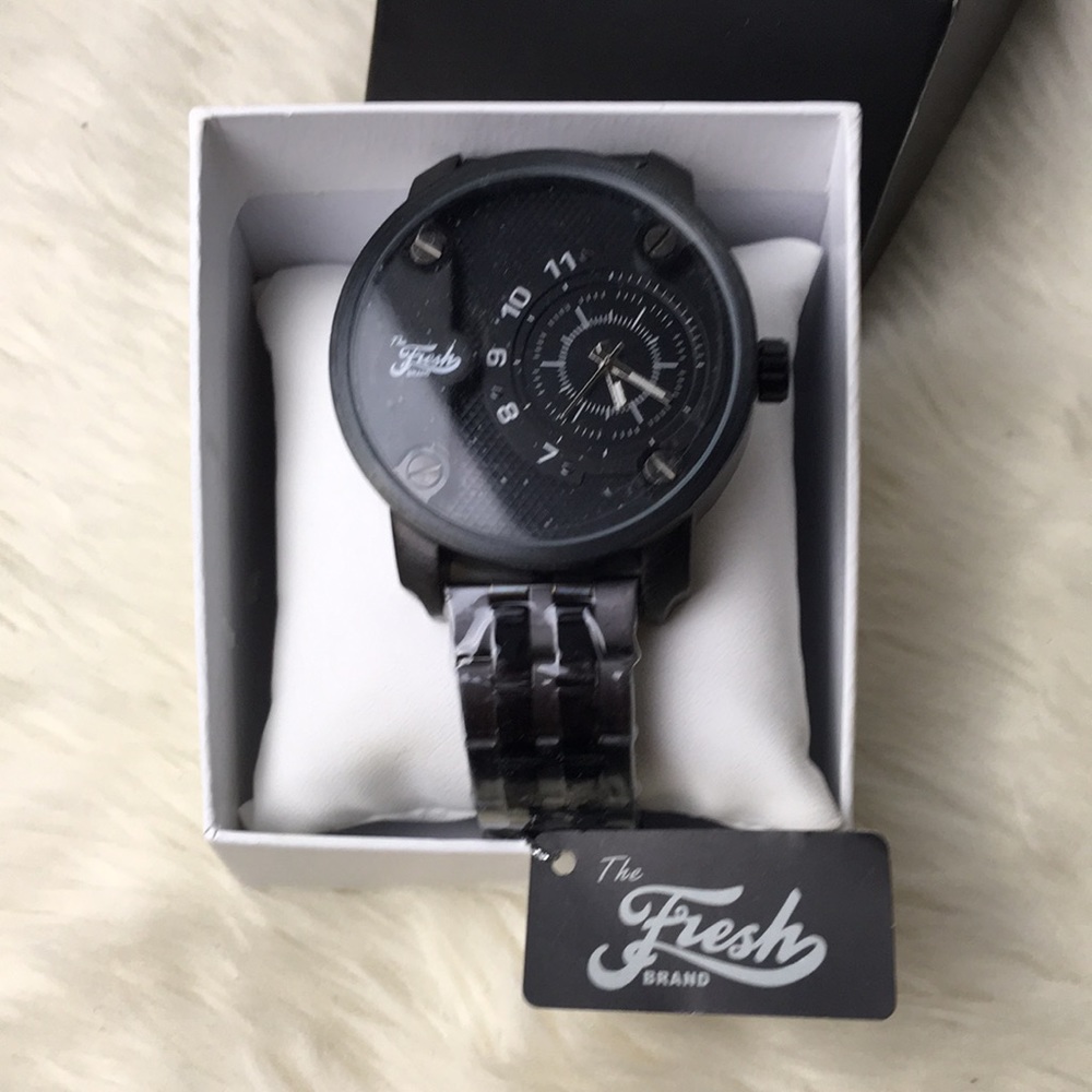 The fresh brand big face wrist watch for men